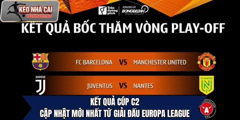 Kết quả Cúp C2 – Cập nhật mới nhất từ giải đấu Europa League