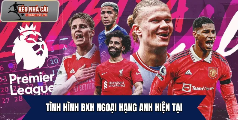 Tình hình BXH Ngoại hạng Anh hiện tại